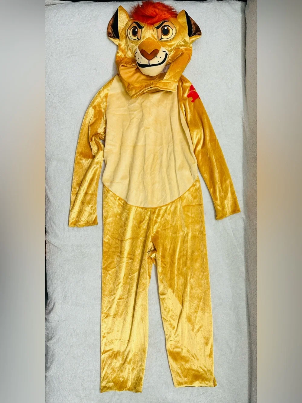 Disney Lion Guard Simba Size 4-6 Years Toddler Halloween Two Piece Costume Set